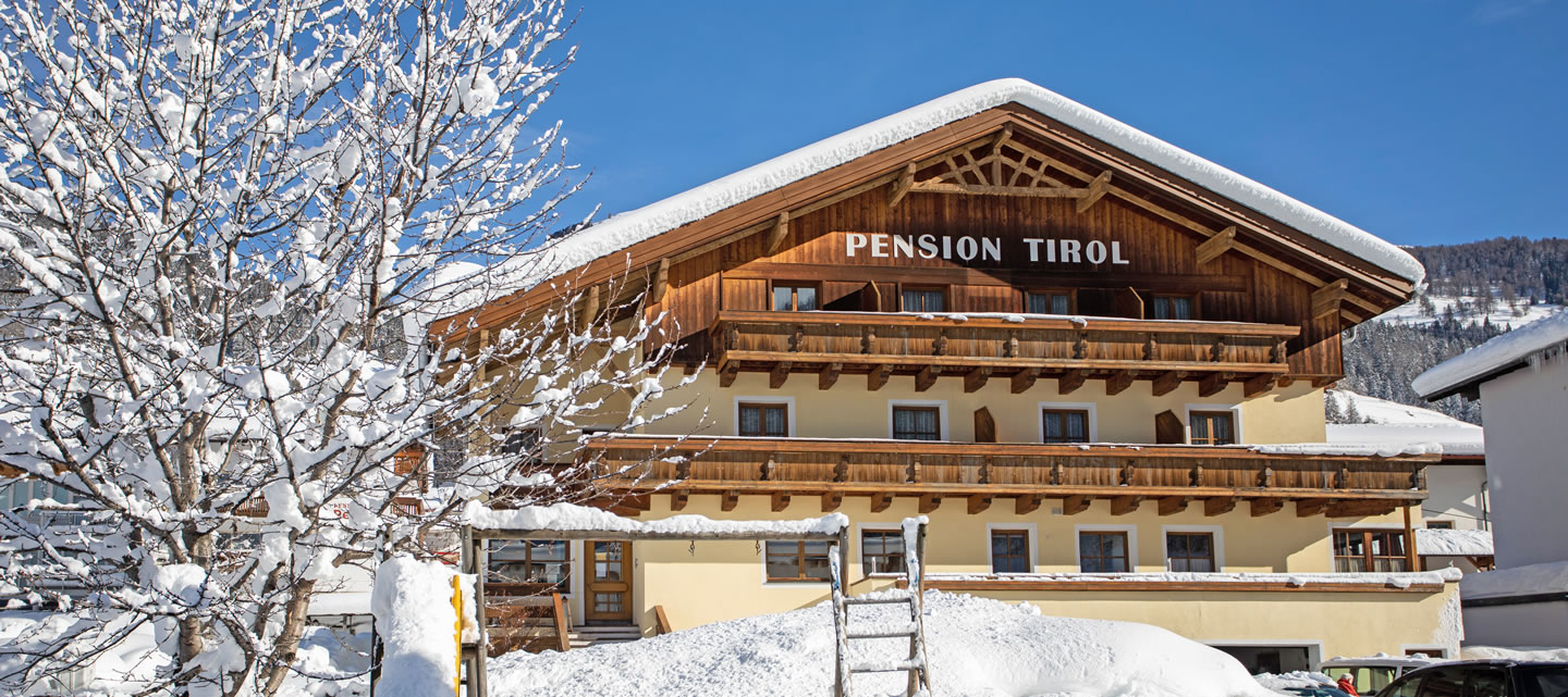 Winterurlaub in der Pension Tirol in Nauders am Reschenpass